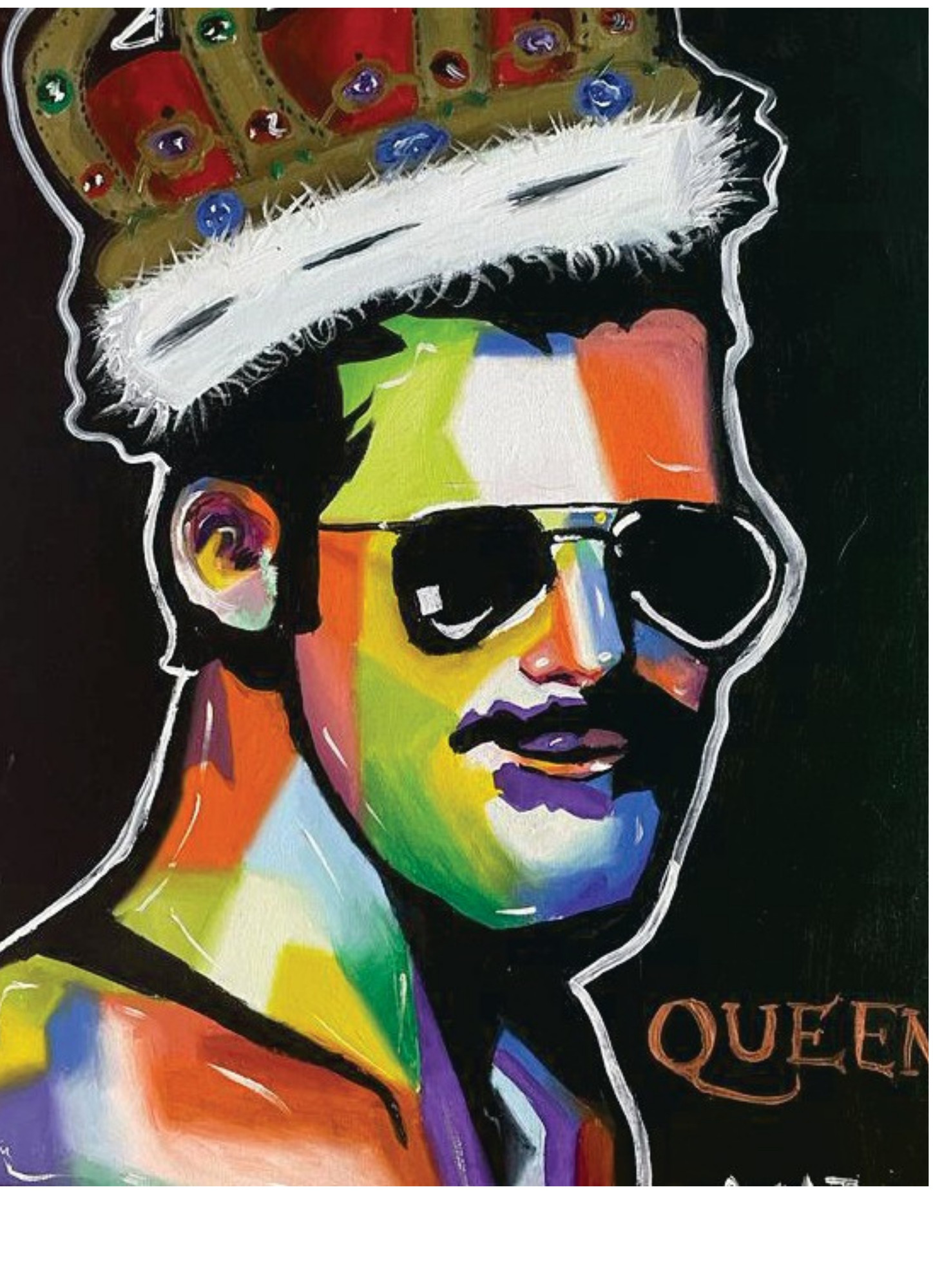 Freddie Mercury, obra integral de Paula Stipp Anjo